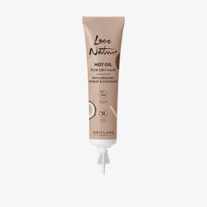 41308 SẢN PHẨM DƯỠNG TÓC – LOVE NATURE HOT OIL FOR DRY HAIR WITH ORGANIC WHEAT & COCONUT