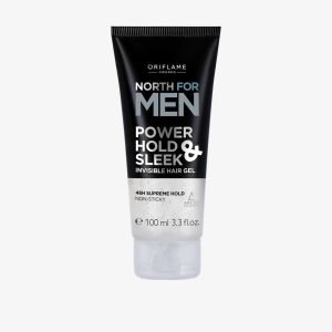 34920 GEL TẠO KIỂU TÓC-NORTH FOR MEN POWER HOLD & SLEEK INVISIBLE HAIR GEL