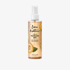 43957 XỊT THƠM TOÀN THÂN – LOVE NATURE CARING FRAGRANCE MIST WITH ORGANIC OAT & APRICOT.