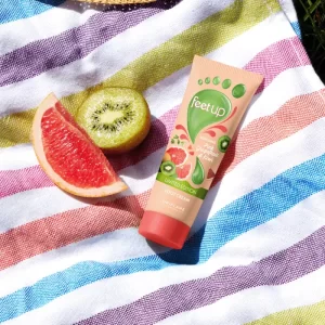 44351 KEM DƯỠNG DA BÀN CHÂN – FEET UP REFRESHING PINK GRAPEFRUIT & KIWI FOOT CREAM. 75ml