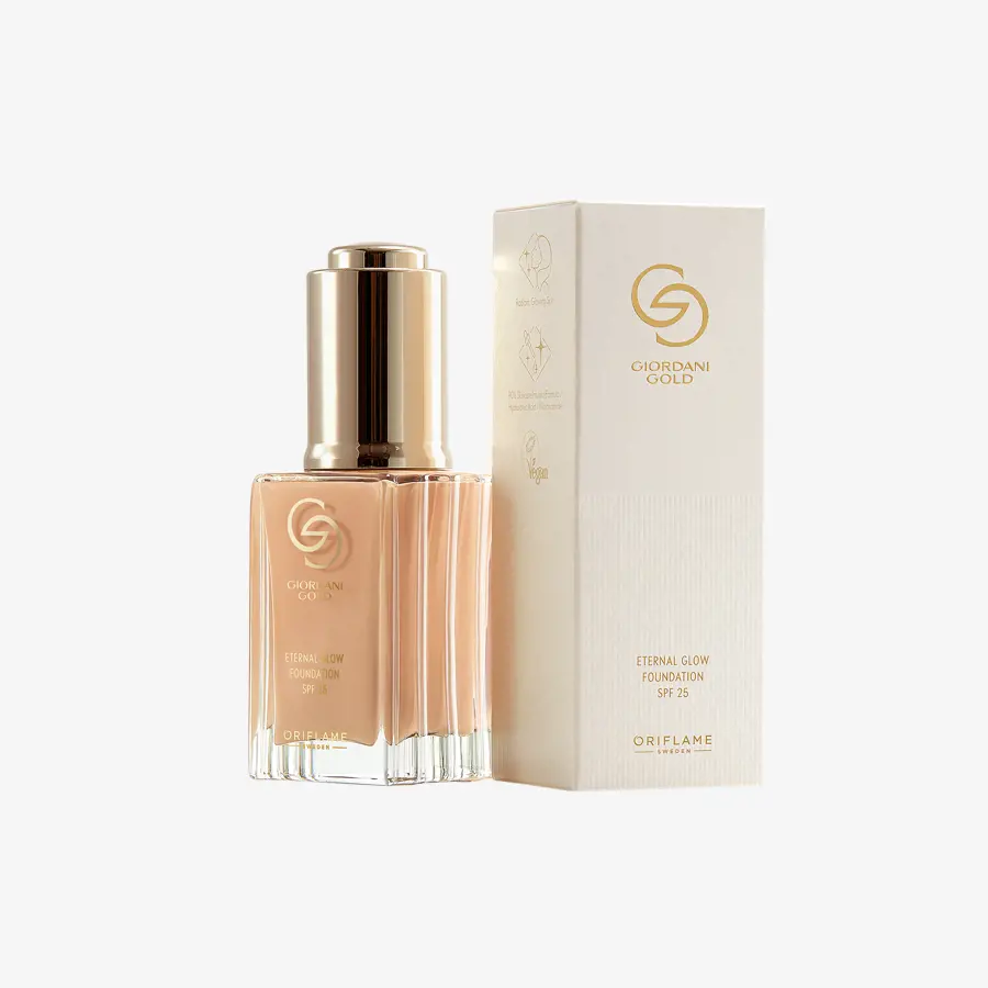 43247 KEM NỀN GIORDANI GOLD ETERNAL GLOW FOUNDATION SPF 25. Ivory Neutral