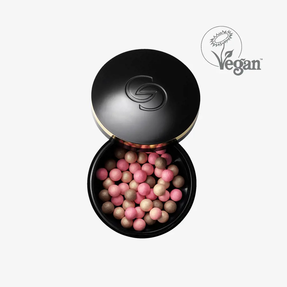 44917 VIÊN PHẤN TRANG ĐIỂM GIORDANI GOLD SERUM INFUSED BRONZING PEARLS ( PHẤN MÁ HỒNG NGỌC TRAI) 22g