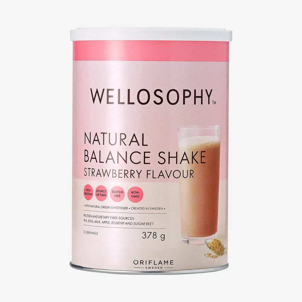 37285 Thực Phẩm Bổ Sung Bột Cân Bằng Dinh Dưỡng – Vị Dâu  (Natural Balance Shake – Strawberry Flavour)
