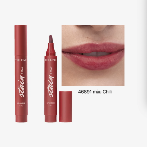 46891 Son môi THE ONE Stain & Stay Lip Marker màu Chilli