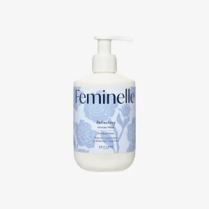 47099 DUNG DỊCH VỆ SINH FEMINELLE REFRESHING INTIMATE WASH WITH ROSE WATER.  Thể tích thực: 300 ml.