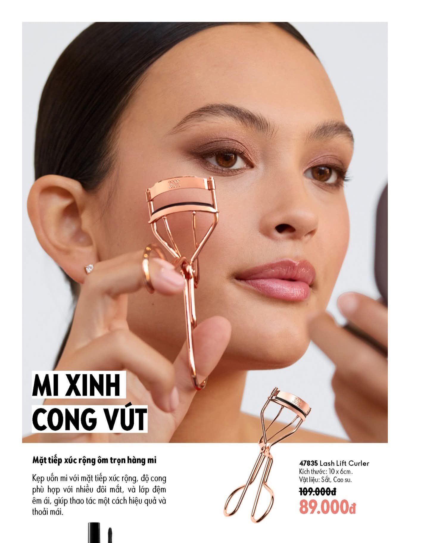 47835 Kẹp uốn mi Lash Lift Curler 10×6 cm