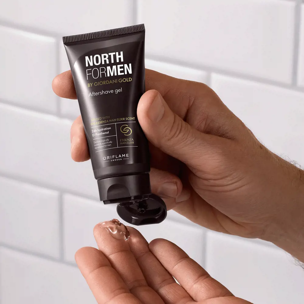 47271 GEL DƯỠNG DA – NORTH FOR MEN BY GIORDANI GOLD AFTERSHAVE GEL . 50 ml